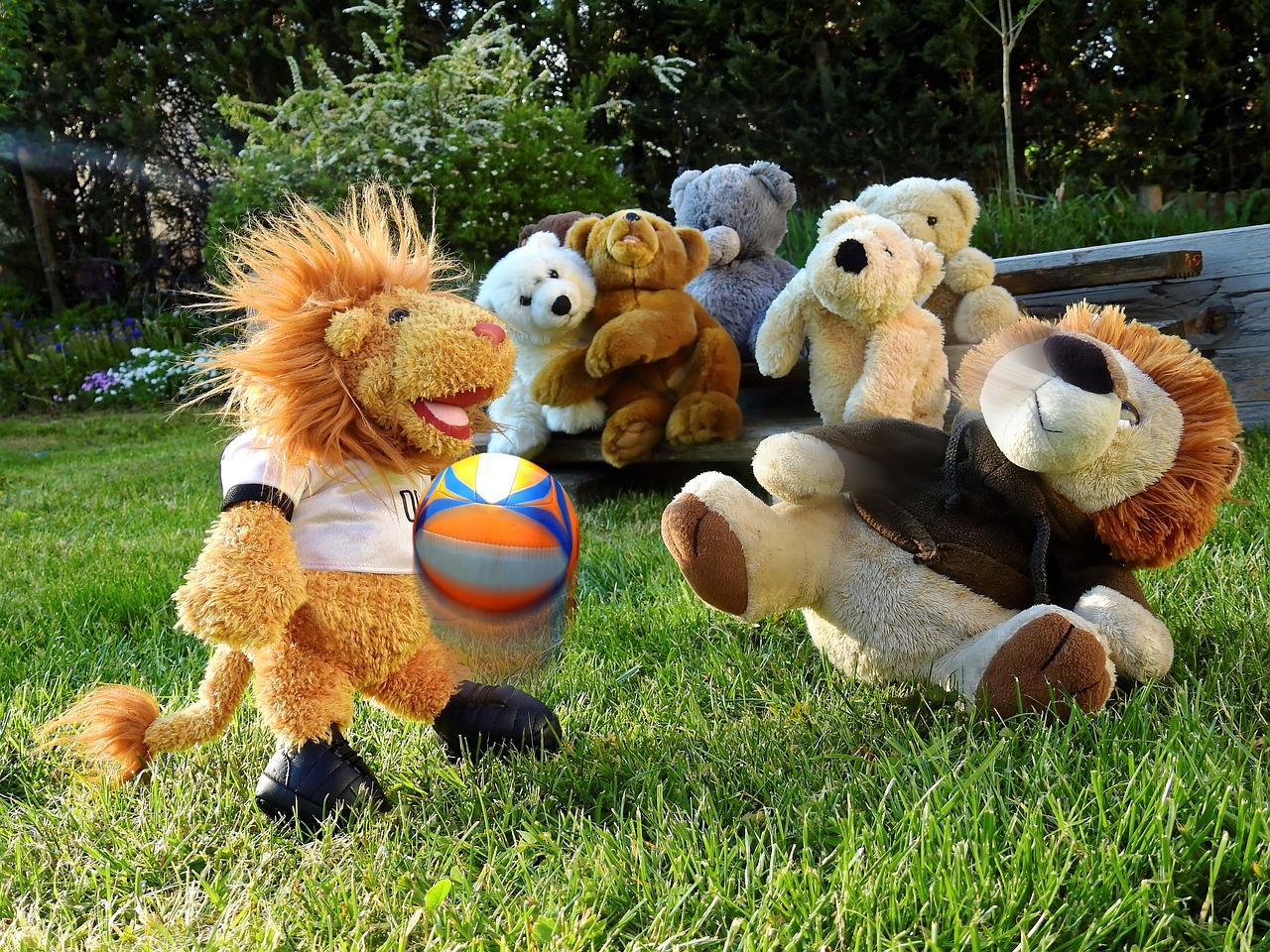 Les peluches lion: un compagnon doux et réconfortant pour les plus petits